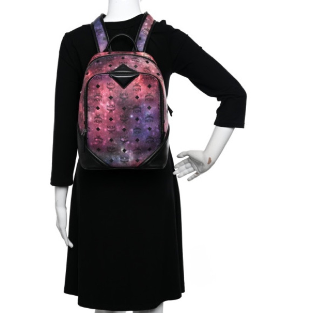 Authentic Galaxy MCM backpack with official dust bag - rare MCM bag